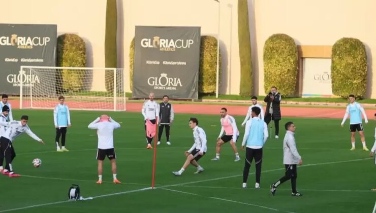 Beşiktaş’ta ikinci yarı hazırlıkları sürüyor