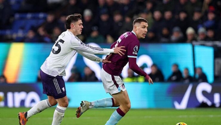 Burnley ile Manchester United yenişemedi! İşte maçın özeti