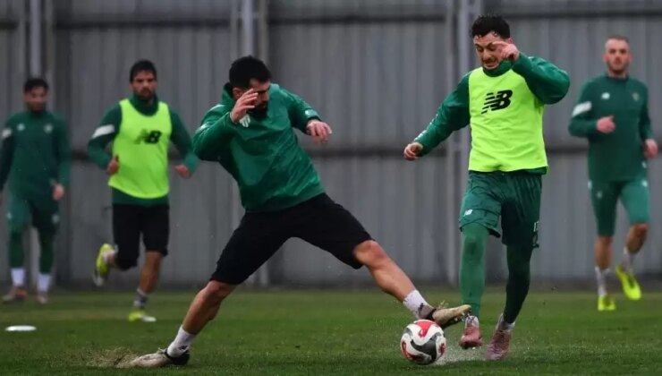 Bursaspor, Adanaspor maçı hazırlıklarını sürdürdü