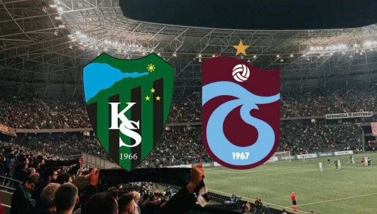 CANLI| Kocaelispor-Trabzonspor maçını canlı izle (Maç linki)