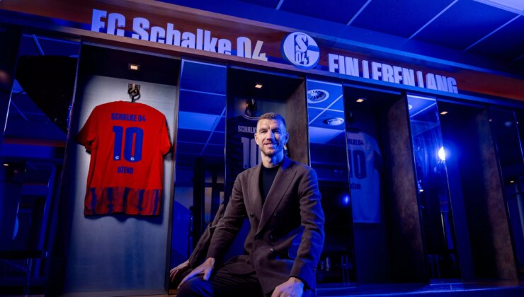 Edin Dzeko resmen Schalke 04’te