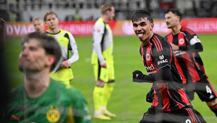 Eintracht Frankfurt evinde Dortmund ile puanları paylaştı!