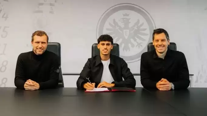 Eintracht Frankfurt genç kanadı kadrosuna kattı