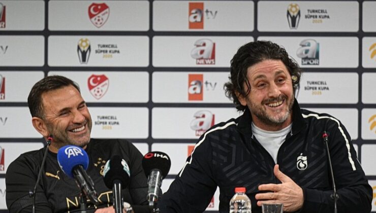 Fatih Tekke ve Okan Buruk arasında gülümseten anlar!