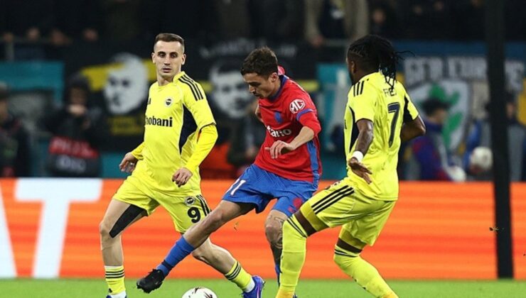 Fenerbahçe, deplasmanda FCSB ile berabere kaldı!