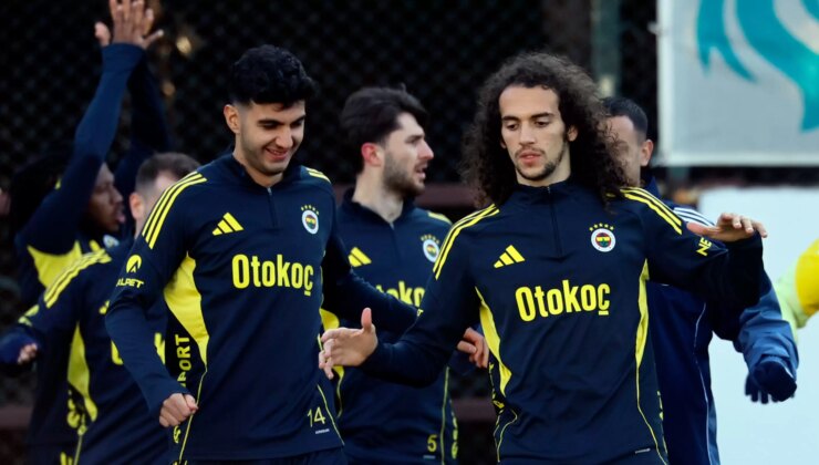 Fenerbahçe’de yeni transfer Matteo Guendouzi ilk antrenmanına çıktı