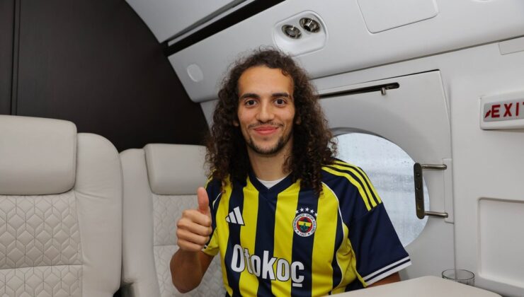 Fenerbahçe’nin yeni transferi Matteo Guendouzi İstanbul’da!