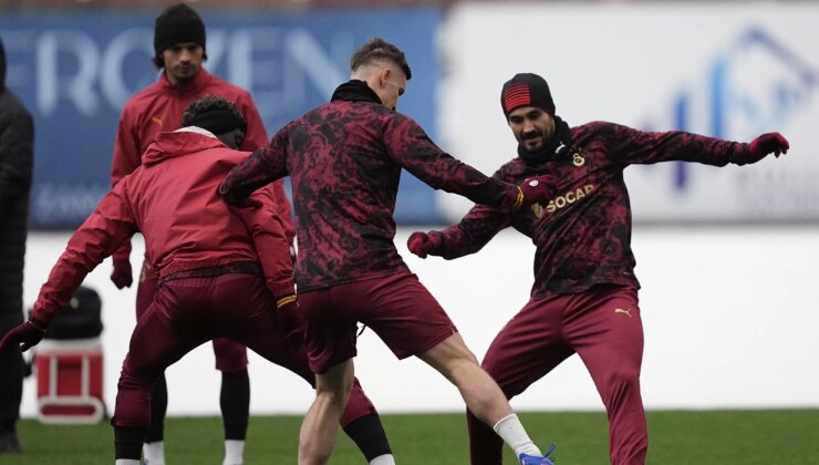 Galatasaray, Atletico Madrid maçı hazırlıklarını sürdürdü