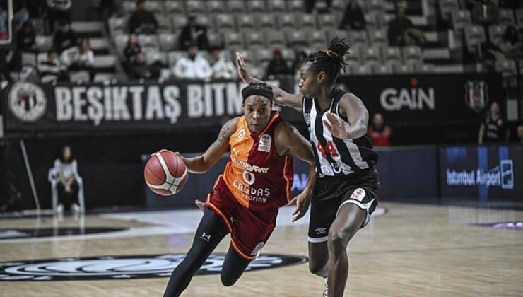 Galatasaray Çağdaş Faktoring deplasmanda Beşiktaş BOA’yı devirdi ve Dörtlü Final’e yükseldi!