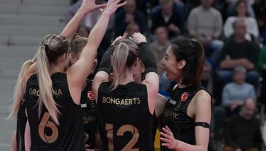 Galatasaray Daikin’den Belçika’da net galibiyet!