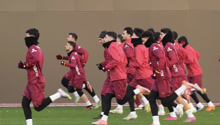 Galatasaray, Trabzonspor maçı hazırlıklarını sürdürdü