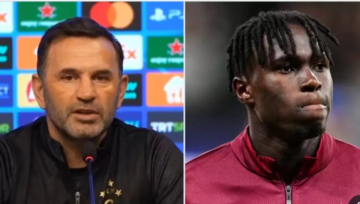 Galatasaray’da Atletico maçı öncesi Okan Buruk’tan Singo açıklaması