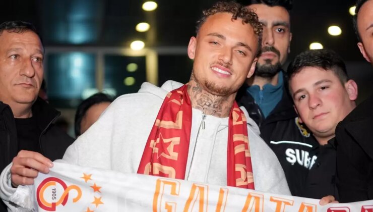 Galatasaray’ın yeni transferi Noa Lang İstanbul’a geldi