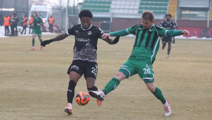 Iğdır FK ile Sakaryaspor arasında oynanan maçta tek gol sesi çıktı!
