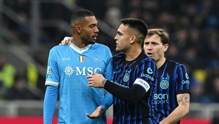 Inter ile Napoli kritik maçta yenişemedi! İşte maçın özeti