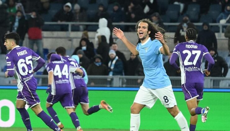 Lazio ile Fiorentina berabere kaldı! Matteo Guendouzi…