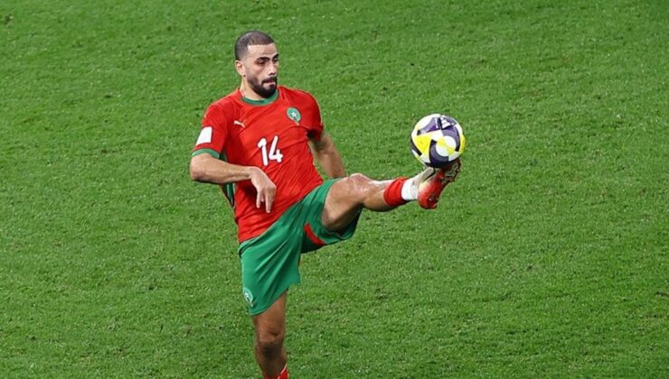 Oussama Tannane 45 metreden harika frikik golü attı!