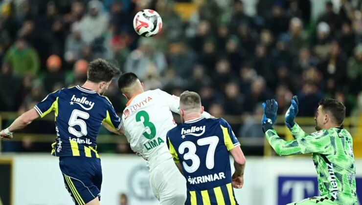 (ÖZET) Alanyaspor – Fenerbahçe MAÇ SONUCU: 2-3