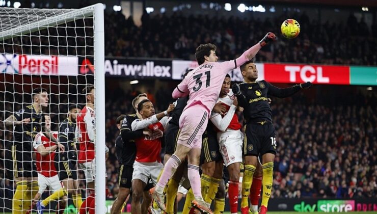 Premier Lig’de lider Arsenal’ın puan kayıpları sürüyor