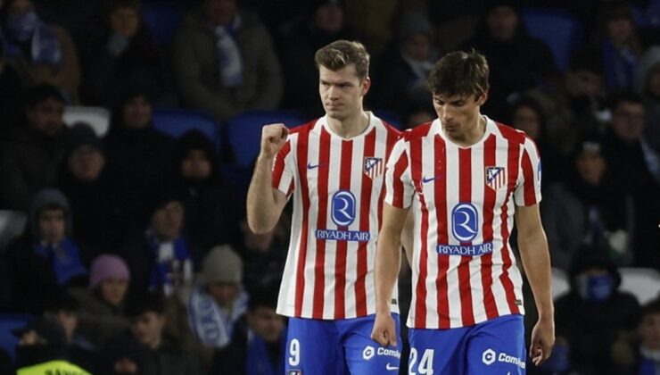 Sörloth’un gol attığı maçta Atletico Madrid, Real Sociedad ile berabere kaldı!