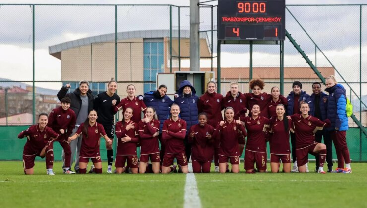 Trabzonspor – Çekmeköy Bilgidoğa: 4-1 (Maç sonucu-yazılı özet)