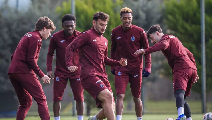 Trabzonspor’un Galatasaray maçı kamp kadrosu belli oldu!