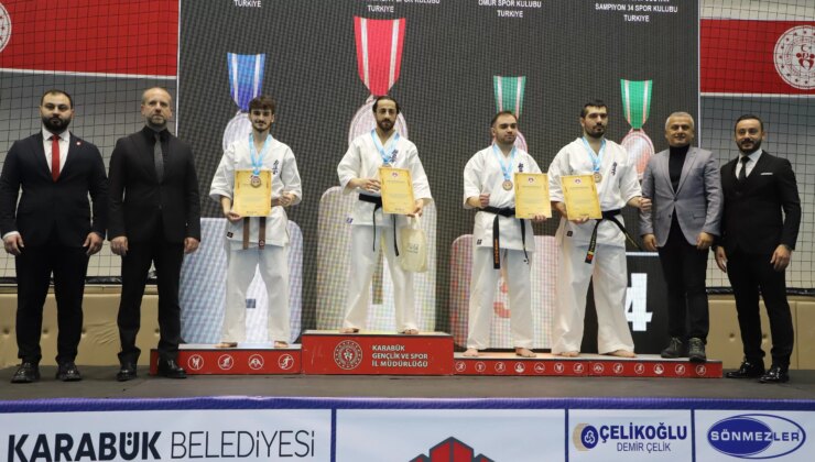 Türkiye Kyokushin Karate Şampiyonası, Karabük’te sona erdi