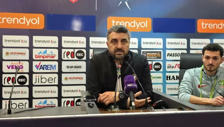 Amed Sportif Faaliyetler Teknik Direktörü Sinan Kaloğlu: "Zirve yarışımız devam ediyor"