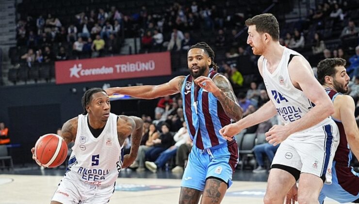Anadolu Efes, Trabzonspor’u evinde geçti!