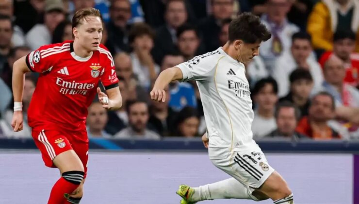 Arda Güler, 100. maçına çıktı! Benfica’ya Rafa Silva’nın golü yetmedi