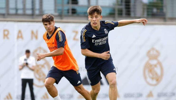 Arda Güler antrenmanda göz doldurdu! O alanlarda takımın zirvesinde