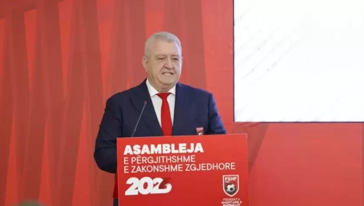 Arnavutluk Futbol Federasyonu başkanlığına yeniden Armand Duka seçildi