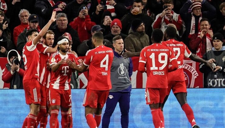Bayern Münih Almanya Kupası’nda RB Leipzig’i yendi ve yarı finale yükseldi! İşte maçın özeti