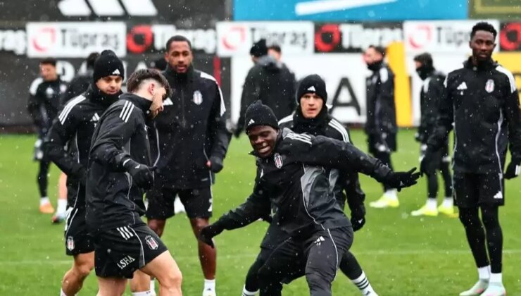 Beşiktaş, Göztepe maçının hazırlıklarına başladı
