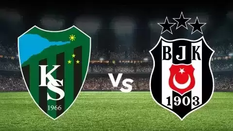 CANLI | Kocaelispor – Beşiktaş maçı maçını canlı izle (Maç Linki)