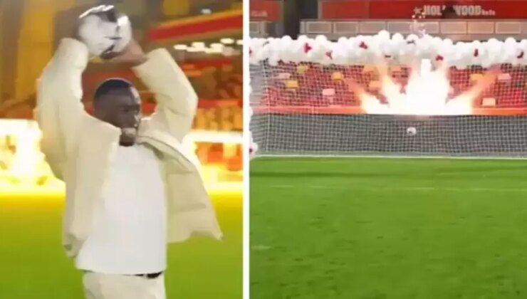 Doğacak çocuğunun cinsiyetini meşhur olan taç atışıyla öğrendi