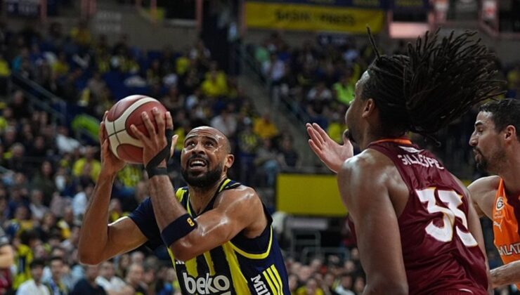 Fenerbahçe Beko derbide Galatasaray MCT Technic’i son saniyede yıktı!