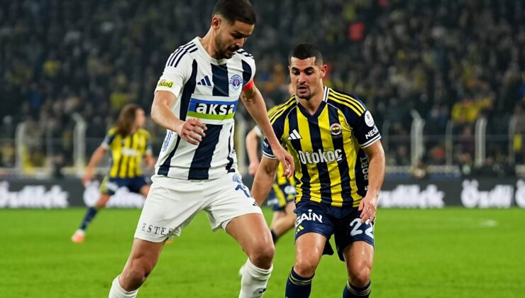 Fenerbahçe- Kasımpaşa maçının son anları nefes kesti! Beraberlik çıktı…
