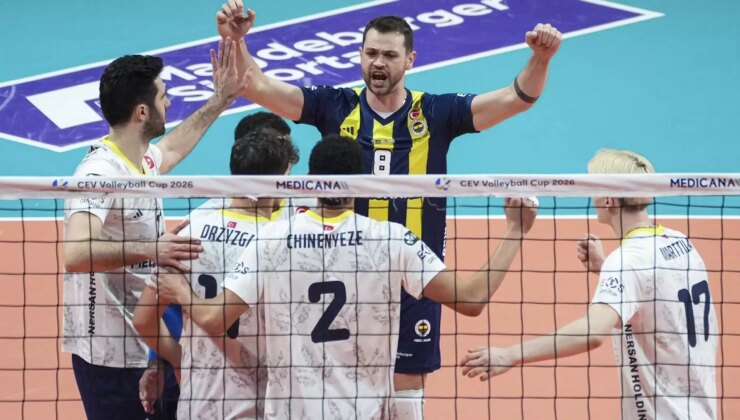 Fenerbahçe Medicana, CEV Kupası’nda çeyrek finalde!