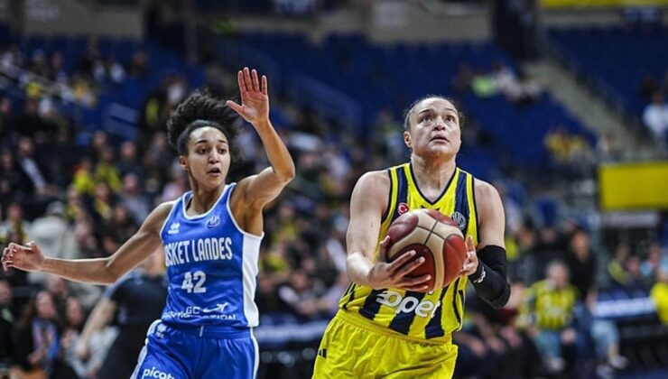 Fenerbahçe Opet evinde Basket Landes’i yendi!