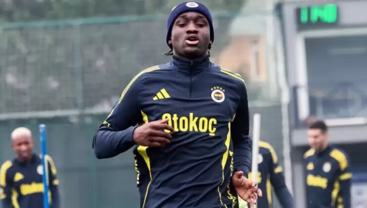 Fenerbahçe’de yeni transfer Sidiki Cherif takımla birlikte çalıştı!