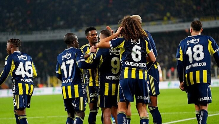Fenerbahçe’nin Trabzonspor maçı kamp kadrosu açıklandı!