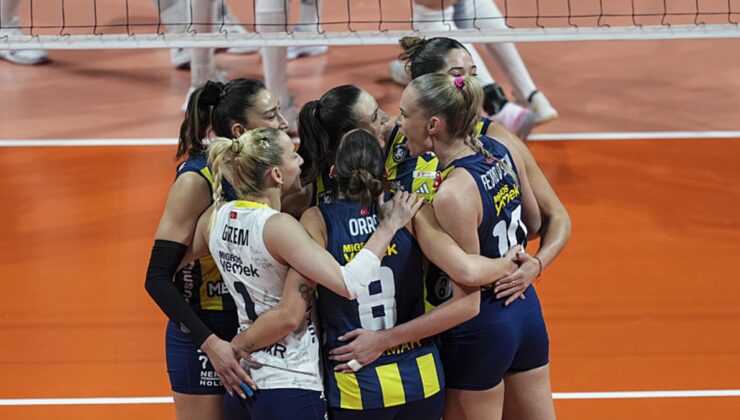 Filedeki derbide kazanan Fenerbahçe Medicana!