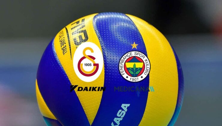 Galatasaray Daikin-Fenerbahçe Medicana CANLI İZLE | Maç saat kaçta, ertelendi mi?
