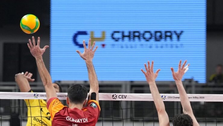Galatasaray HDI Sigorta deplasmanda LUK Lublin’e yenilerek elendi!