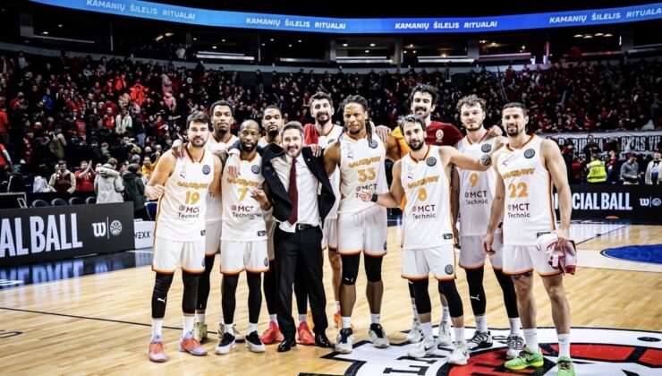 Galatasaray MCT Technic deplasmanda Rytas Vilnius’u mağlup etti!