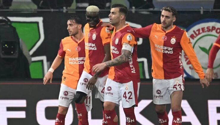 Galatasaray yenilmezlik serisini 9 maça çıkardı
