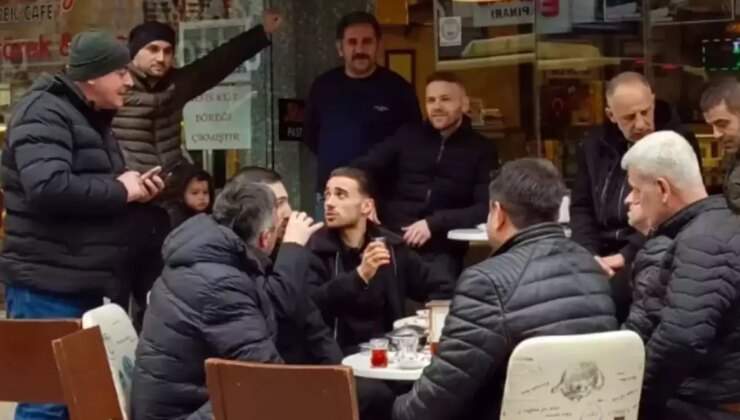 Galatasaray’ın yıldızı mahallesini ziyaret etti! İşte nedeni