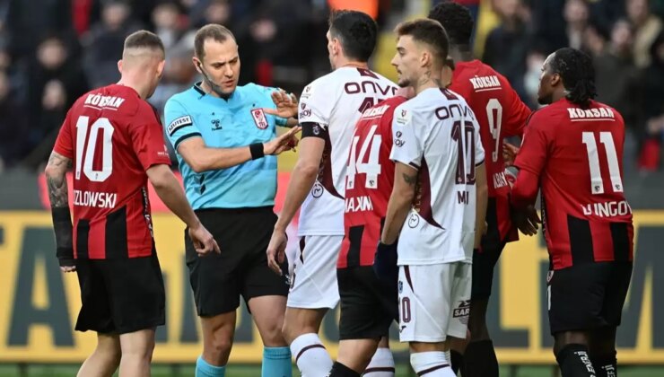 Gaziantep’ten Trabzonspor maçı sonrası hakem Çağdaş Altay’a öfke