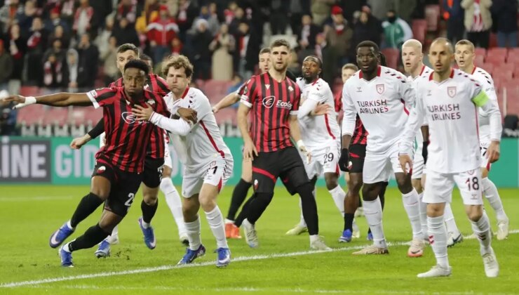 (GENİŞ ÖZET) Samsunspor–Shkendija  MAÇ SONUCU: 4-0